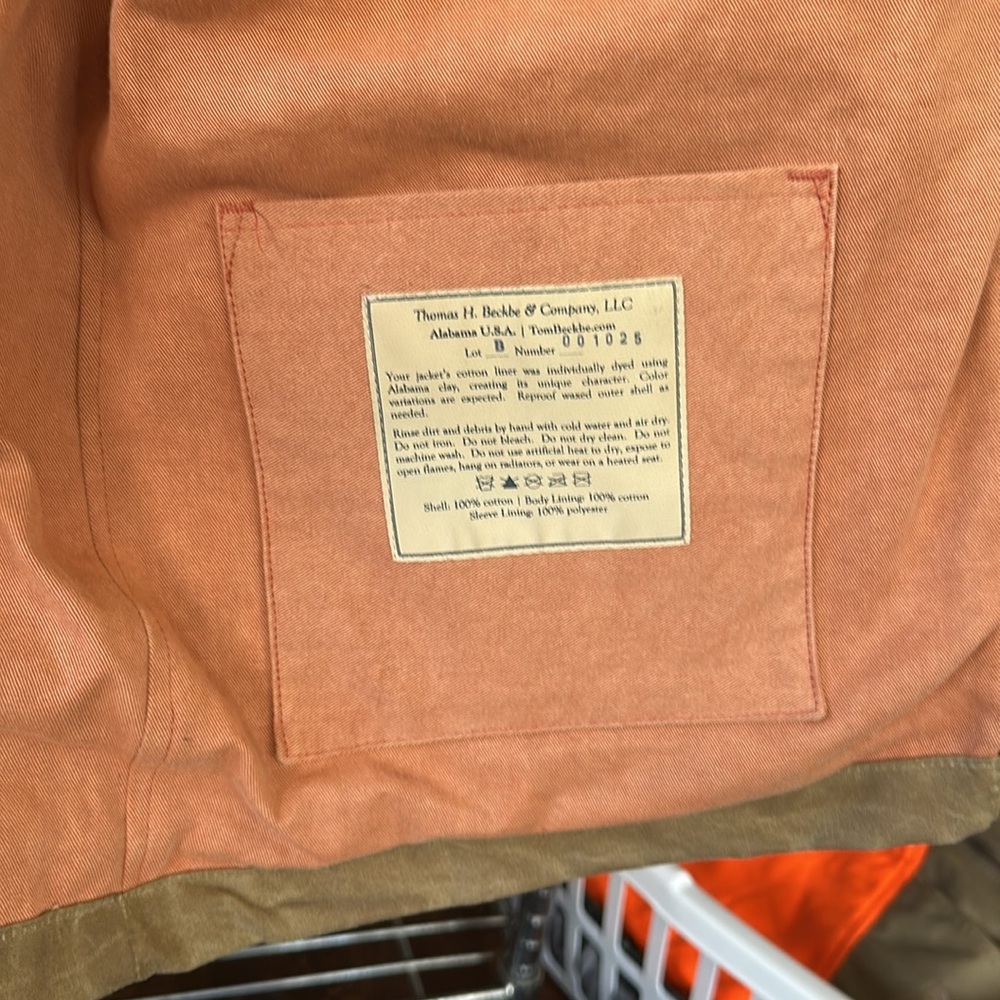 Tom Beckbe Tesnaw Wax Cotton Jacket - Picture 2 of 8